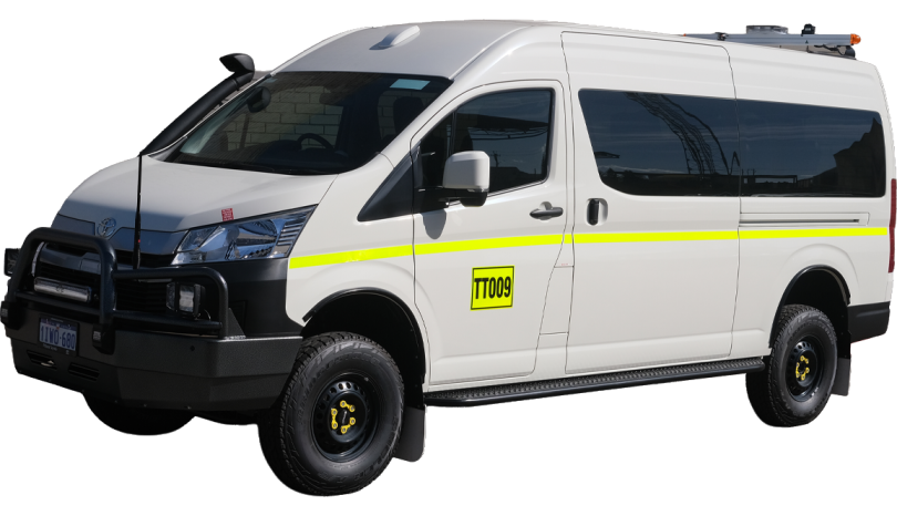 Mine Equipped 12 Seater Bus 4WD